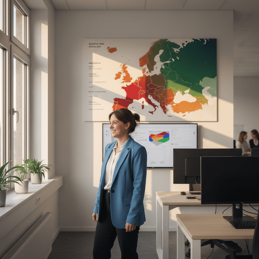 Carte de l'Europe avec gradient de couleurs montrant les taux de pénurie par pays (rouge foncé pour 83%+, orange pour 60-80%, vert pour moins de 60%)