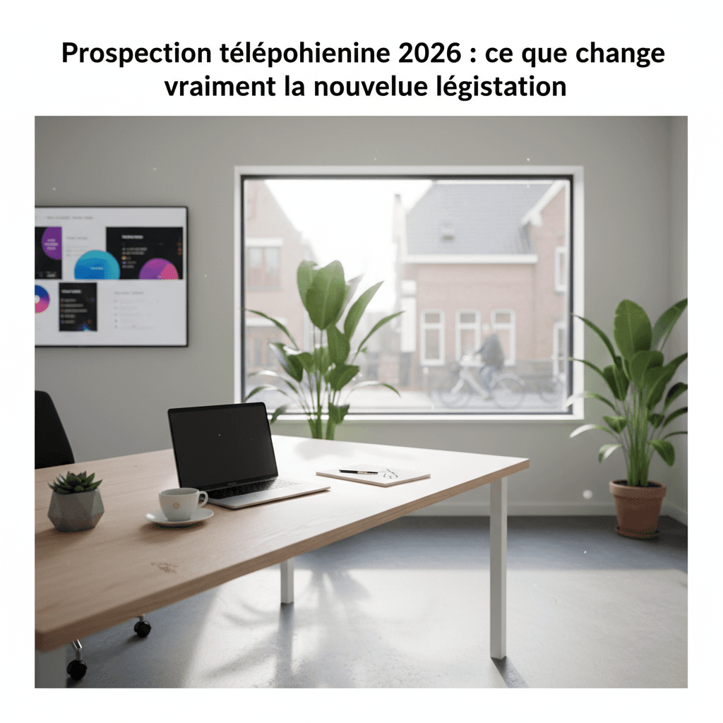 Prospection téléphonique 2026: l'IA vocale comme solution légale
