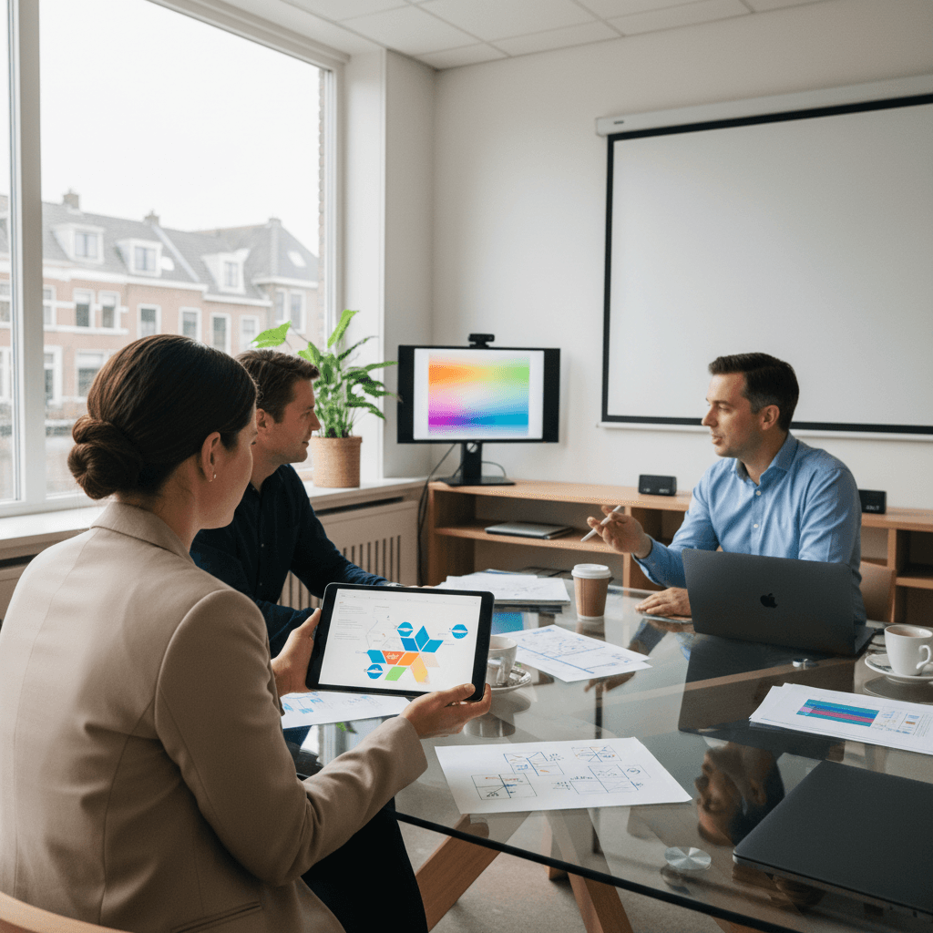 Tableau comparatif visuel: profil patient (âge, urgence, type de demande) vs canal recommandé (téléphonie IA ou WhatsApp)